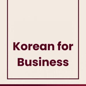 Korean for Business